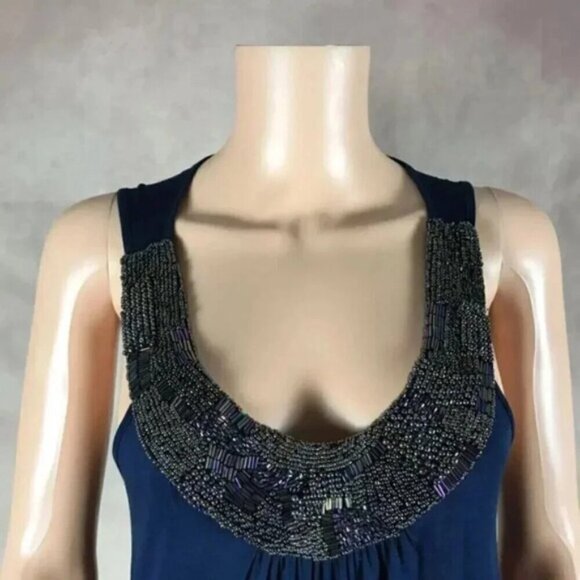 Forever 21 Beaded Tank Top SMALL - Picture 2 of 4